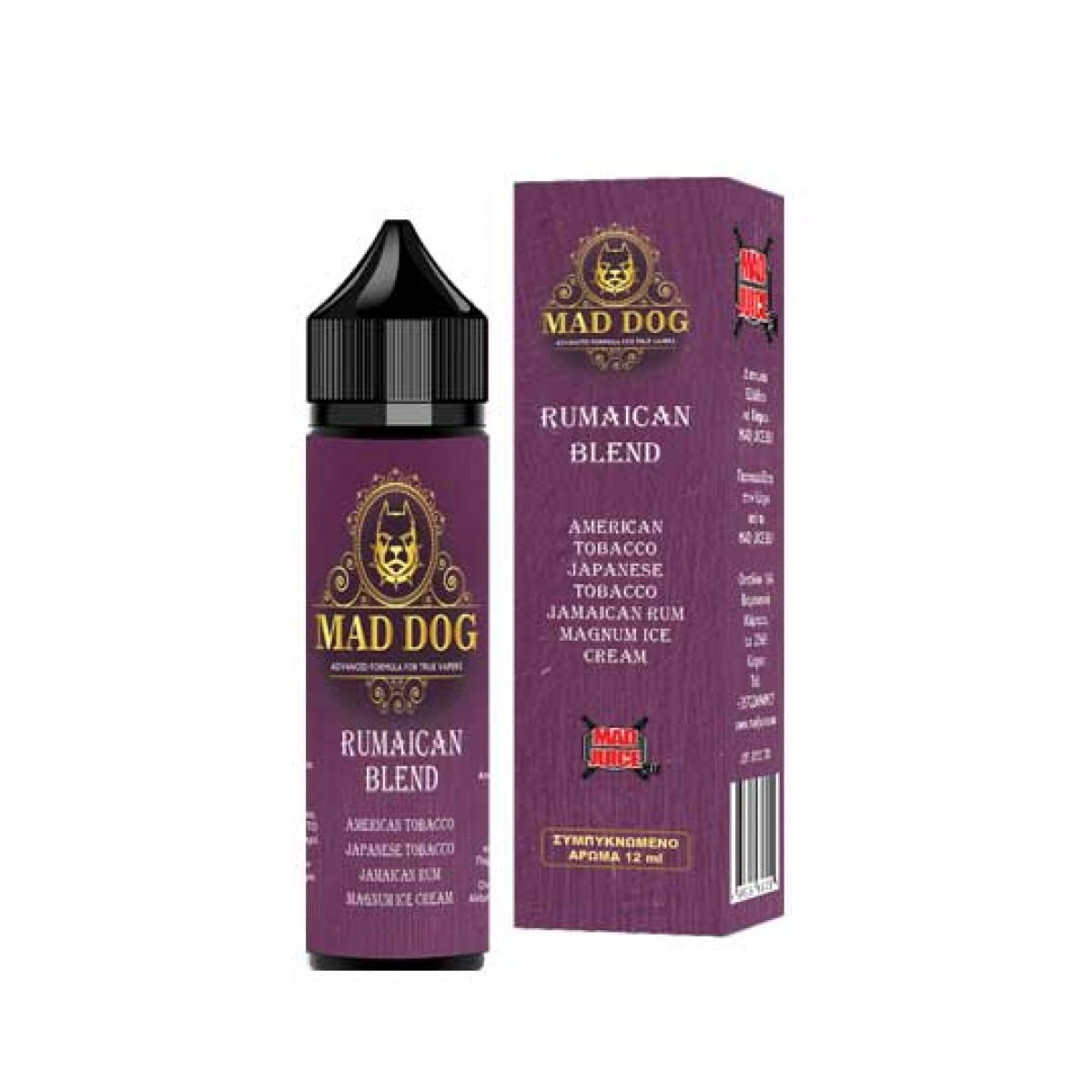 Mad Juice Tobacco Flavorshot Rumaican Blend 12ml/60ml